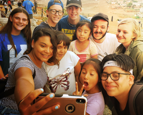 selfie in baja