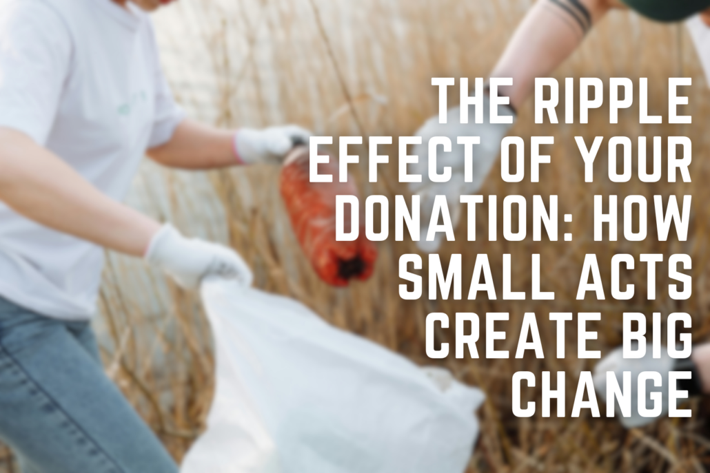 The Ripple Effect of Your Donation: How Small Acts Create Big Change
